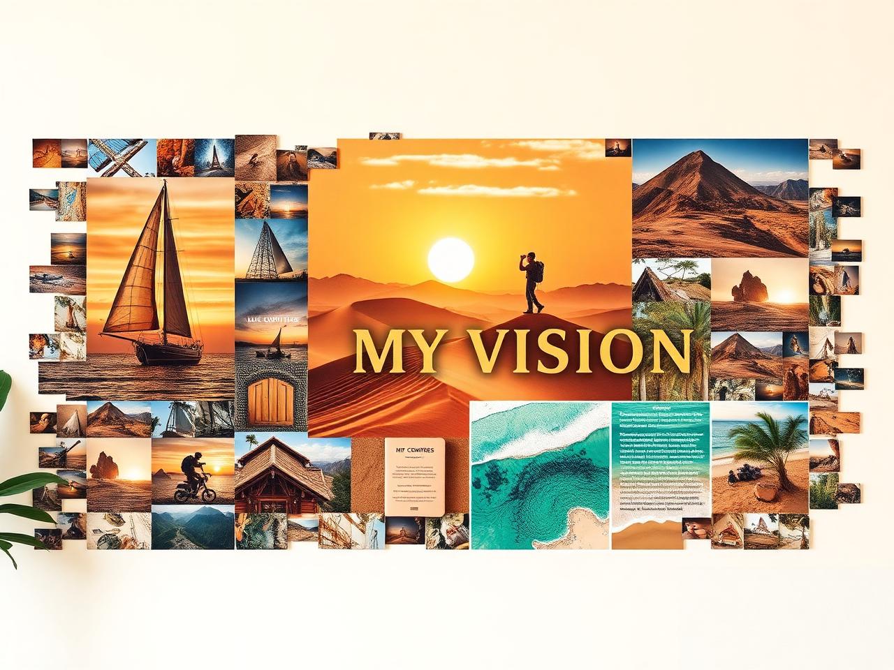 The Voyager sample vision board